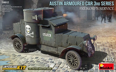 Austin Armoured Car 3rd Series: Freikorps Service. Interior Kit 1:35 Model Kit - Immagine 1 di 4