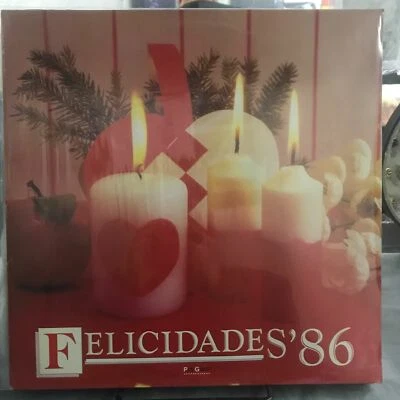 FELICIDADES '86 FEAT. INXS / FALCO / RICARDO PADILLA 1986 MEXICAN LP SEALED COMP - Image 1 of 2