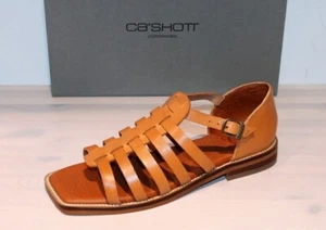 CA SHOTT COPENHAGEN Leder Sandalette Römer-Sandale Karree Portugal - Neu! Gr. 36 - Bild 1 von 10