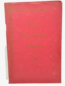 Guide to New Orleans and Environs 1936 2nd Ed Bremer Travel Guide Fold Out Map - Afbeelding 1 van 4