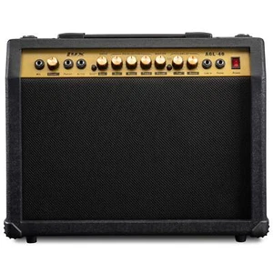 Amplificador de Guitarra Eléctrica LyxPro 40W, Amplificador de Guitarra con Altavoz Incorporado - Negro - Imagen 1 de 7