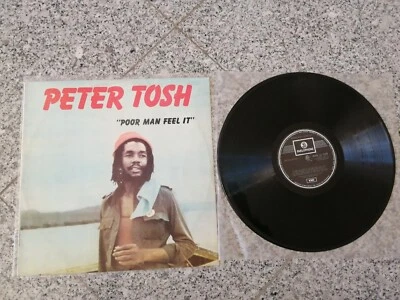 PETER TOSH Poor Man Feel It LP Very Rare Mozambique Africa Press - Image 1 of 4