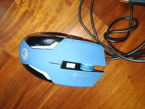 Mouse Nacon - Optical Gaming Mouse GM-105 Blu - Foto 1 di 3