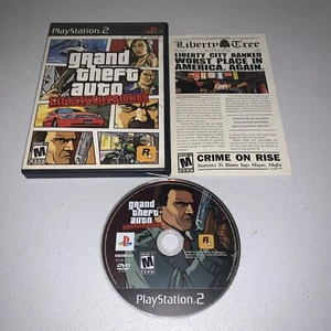 Grand Theft Auto: Liberty City Stories (Sony PlayStation 2, 2006) TESTATO CIB - Foto 1 di 2