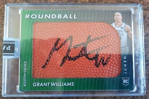 Panini 2019-20 Roundball Grant Williams Jumbo (automático en bola) - #5/5 - Boston Celtics - Imagen 1 de 2