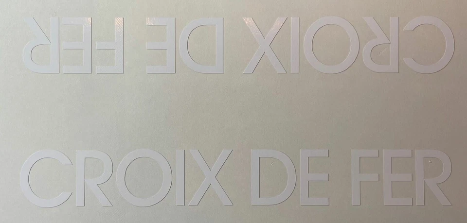 Genesis Croix de Fer double top tube decal - Image 1 of 1