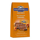 GHIRARDELLI Milk Chocolate Squares with Caramel Filling, 5.32 Oz Bag