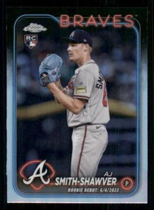2024 Topps Chrome Update Refractors #USC87 AJ Smith-Shawver - Picture 1 of 2