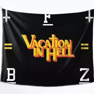 Urlaub in der Hell - Pattbush Zombies Wandteppiche Wandkunst Dekor Rap NEU - Bild 1 von 7