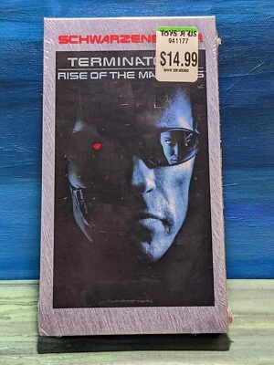 Terminator 3: Rise of the Machines VHS Arnold Schwarzenegger Toys R Us Sticker - Image 1 of 3