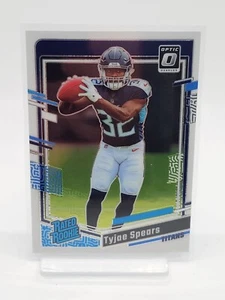 Panini DonRuss Optic Tyjae Spears Rated Rookie Base 2023 Tennessee Titans 297 - Picture 1 of 2