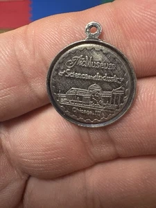 🔥Vintage Sterling Silber Charm - Museum of Science & Industry Chicago 3/4 - Bild 1 von 5