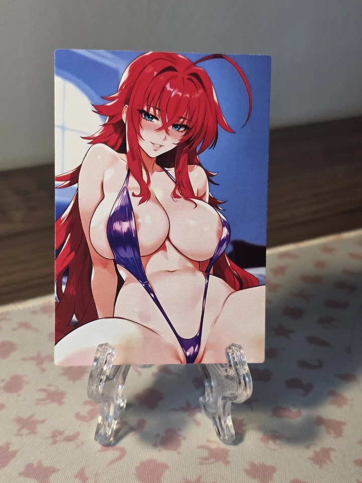 Rias Gremory High School DxD Card Waifu Goddess Card - Image 1 of 1