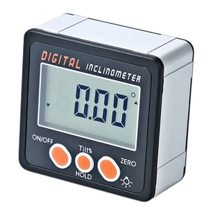 Digital Neigungsmesser Meter 0-360° Elektronischer Winkelmesser Magnetfuß - Bild 1 von 7