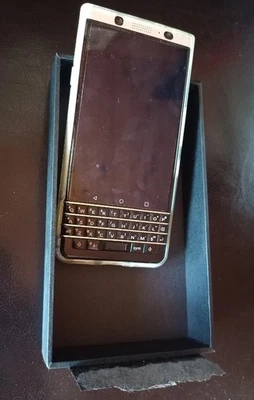 [Used] BlackBerry KEYone BBB100-6 Silver 64GB 4GB RAM SIM Free Unlocked Android - Image 1 of 4