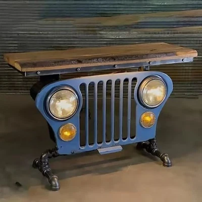 Steampunk Industrial Table Model - Vintage Mechanical Sculpture Home Decor - image 1 of 4