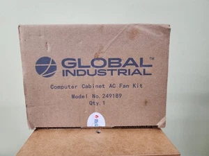 Global Industrial #249189 Computer Cabinet AC Fan Kit - Afbeelding 1 van 4