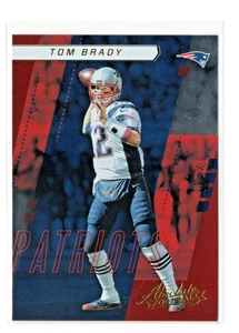 2017 Panini Absolute Football Tom Brady #66 New England Patriots TB Bucs HOF -NM - Picture 1 of 2