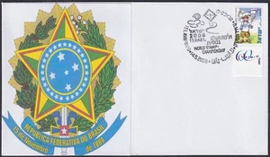 ISRAEL 2008 #08028.6 SPECIAL CANCEL for TEL-AVIV WORLD STAMP EXHIBIT - BRAZIL - Picture 1 of 1