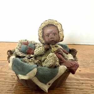 Sarah's Attic 1990 Baby Tansy Limited Edition #4793 Resin Figurine Vintage - Picture 1 of 9