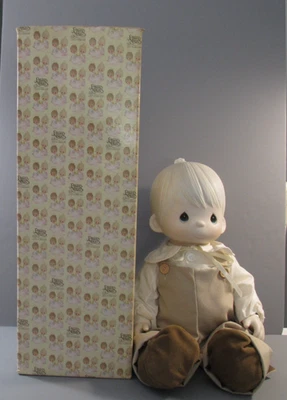 1981 Precious Moments "Mikey" Open Edition Porcelain Doll - E-6214/B - Image 1 of 4