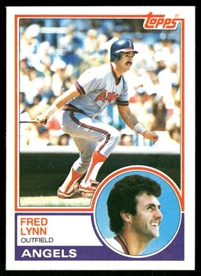 #520 Fred Lynn 1983 Topps - Image 1 of 2