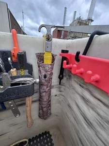 Lineman Bucket Bag, Short Switch Stick Holder, Lineman Ariel Tool, Desert Camo - Picture 1 of 8