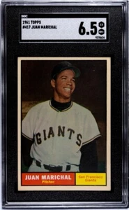 1961 Topps Juan Marichal #417 SGC 6.5 GC494 - Picture 1 of 2