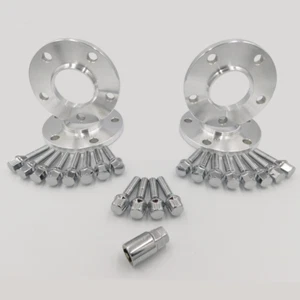 Espaciadores de rueda BMW 2x12mm + 2x15mm, + Pernos de rueda + Cerraduras para E36 E46 E90 E91 E92 - Imagen 1 de 21