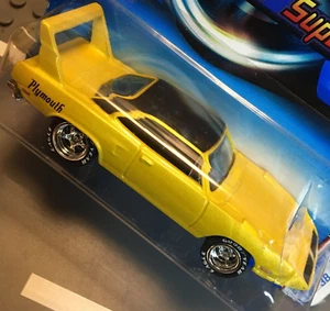 Hot Wheels 1/38 FE '70 Plymouth Superbird CUSTOM Super Real Riders Wheel Swap YL - Picture 1 of 11