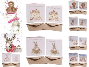 Wrendale Designs Luxury Gold Foiled Christmas Cards - Choice of Design - Picture 1 of 11