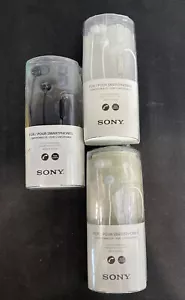 Sony MDR-EX15AP Earbuds Headphones for Smartphones White BRAND NEW - Picture 1 of 3