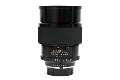 Soligor 135mm F2 C/D Minolta MD Mount 77mm Front Filter With Case MINT Fuji GFX - Image 1 of 4