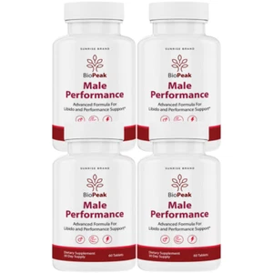 Bio Peak for Male, Bio Peak Advanced Formula Men Support Pills - 4 Pack - Picture 1 of 3