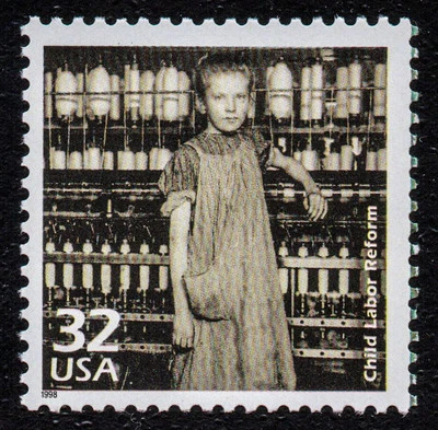 UNITED STATES, SCOTT # 3183-O, CHILD LABOR REFORM, LABOR UNCONSTITUTIONAL, MNH - Image 1 of 2