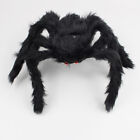30/50cm/75cm Big Black Plush Spider Halloween Party Decorations Home Bar Haunte#