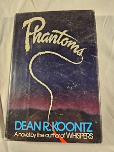 PHANTOMS By Dean Koontz Book Club edition Hardcover - Picture 1 of 14