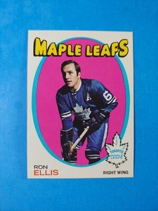 1971-72 TOPPS HOCKEY # 113 RON ELLIS NM-MINT+ or better