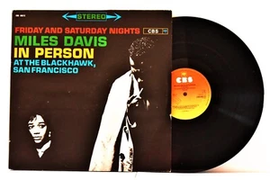 CBS STEREO CBS 88572 MILES DAVIS In Person At Blackhawk San Francisco #2LP PROMO - Picture 1 of 4
