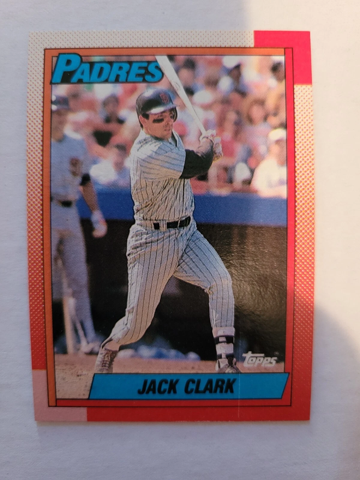 1990 TOPPS JACK CLARK #90 NM