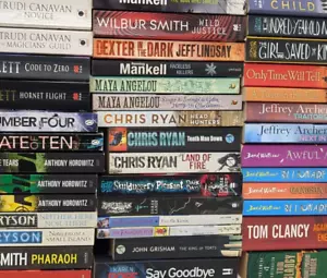 10 Mixed Paperback Fiction Novels Book Box Bundle Books Job Lot Mix Genres - Picture 1 of 4