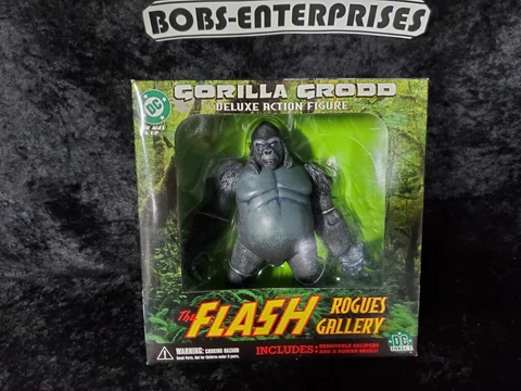 DC Direct Deluxe Action Figure GORILLA GRODD The Flash Rogues Gallery  OR-120 Cover