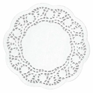 Fiesta Centrini di Carta Rotondi in Bianco 165(Ø)mm / 6 1/2" Quantità Confezione - 250 - Foto 1 di 3