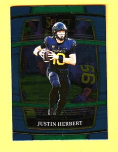 Justin Herbert Oregon Ducks 2022 selecciones selectas del draft #38 5V - Imagen 1 de 2