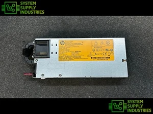HP 750W 12V PLATINUM POWER SUPPLY FOR G8 SERVERS PN: 742516-001 - Afbeelding 1 van 3