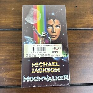 Michael Jackson - Moonwalker SEALED VHS 1988