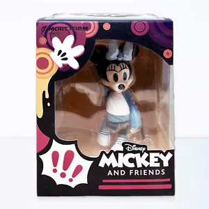 Morstorm Disney Mickey & Friends Fashsion Cowboy Denim Jacket Minnie PVC Figure - Picture 1 of 10