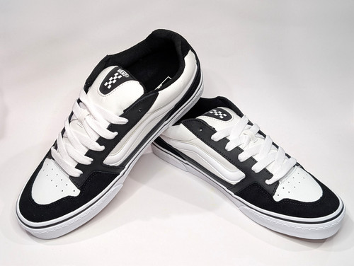 Sneakers uomo multisport Vans Caldrone nero bianco taglia 10 nuove senza scatola