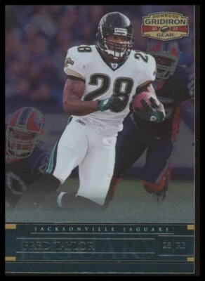 2007 Donruss Gridiron Gear #84 Fred Taylor - Image 1 of 2