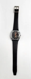 Reloj Timex Dynabeat eléctrico vintage para hombre con correa de cuero de alta fidelidad - Imagen 1 de 6